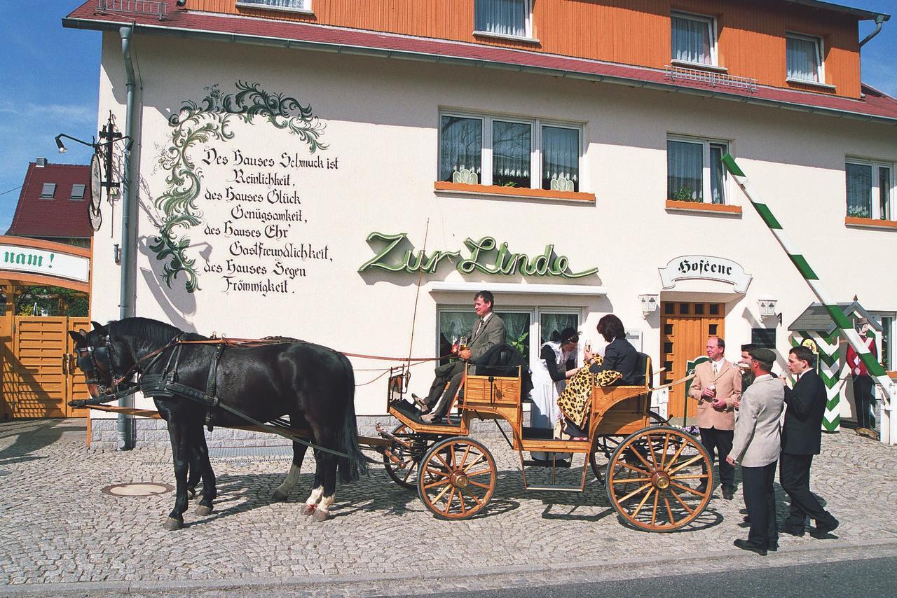 Familienhotel Zur Linde Паншвиц-Кукау Экстерьер фото